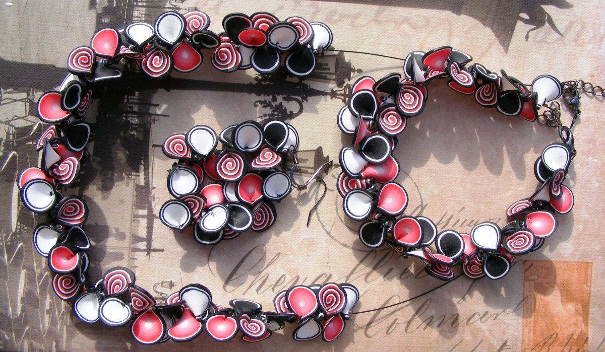 Fimo sada- červená