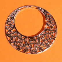 Filigránový kruh kovový 