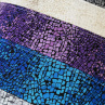 Povlak na polštář - Mozaikové pruhy