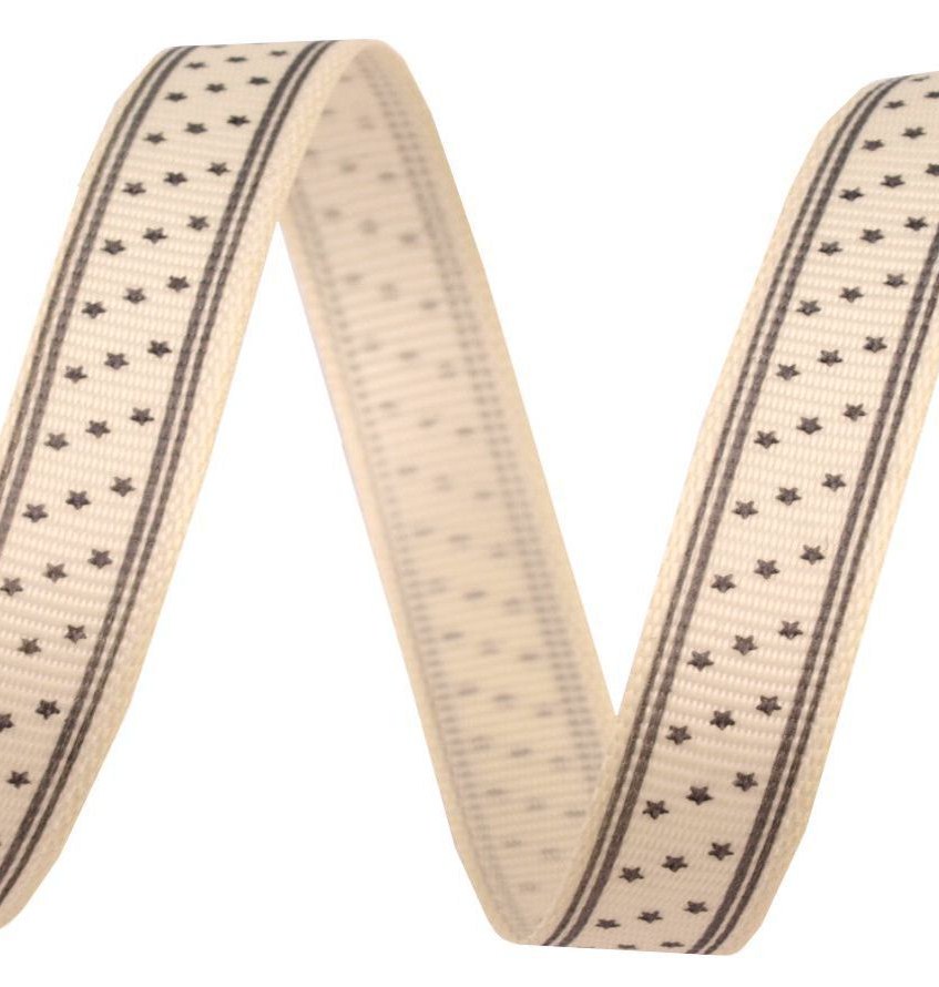 Rypsová stuha s potiskem.