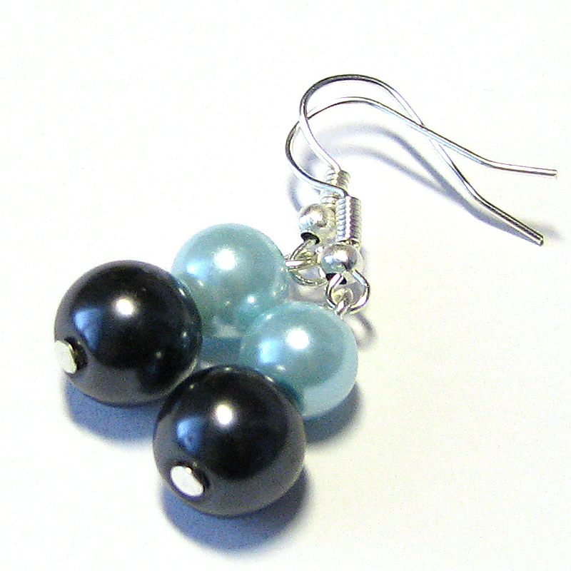 Perličkové náušnice - více barev