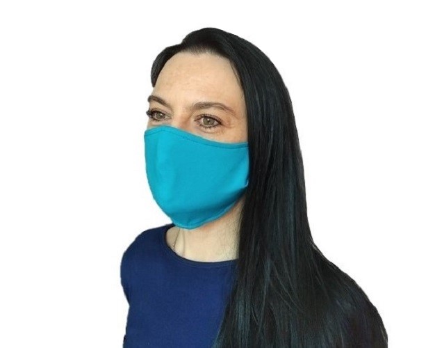 Rouška - tyrkysová