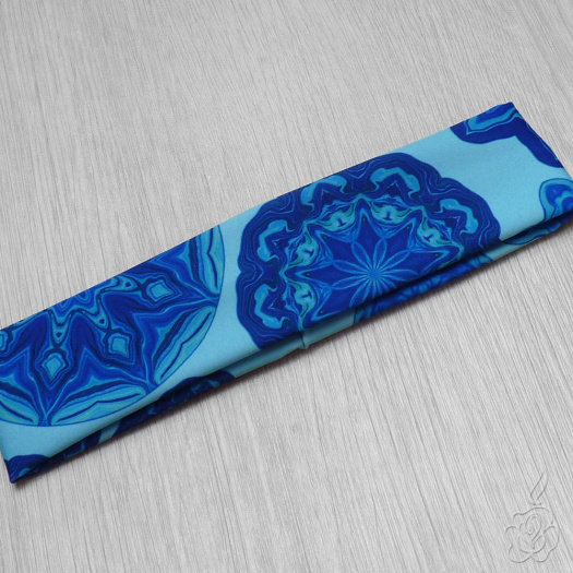 Dětská elastická čelenka s mandalami