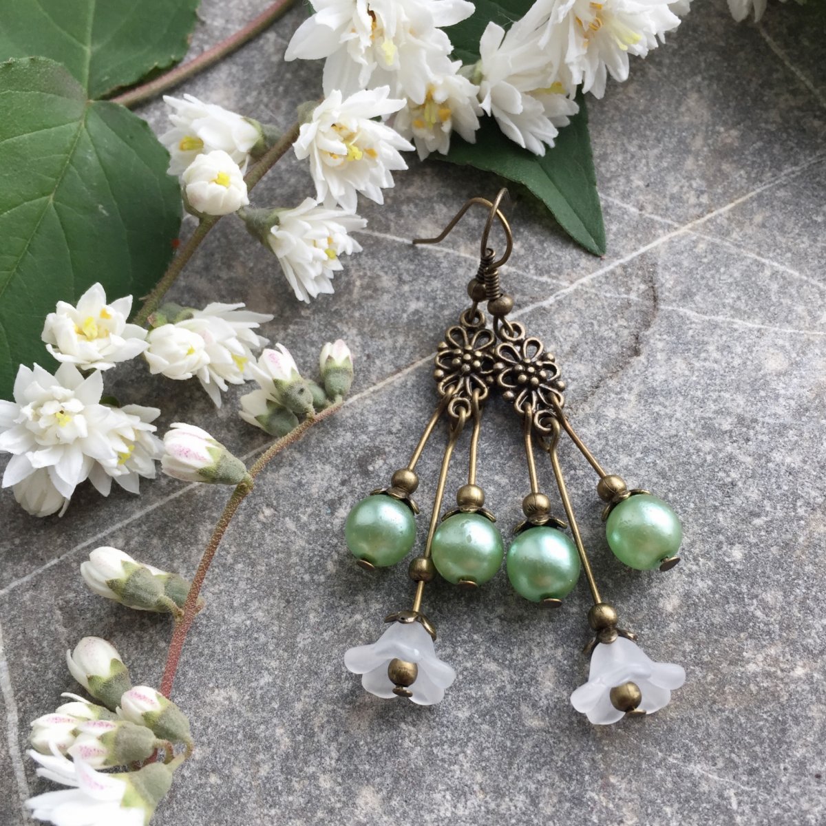 Mentolové náušnice