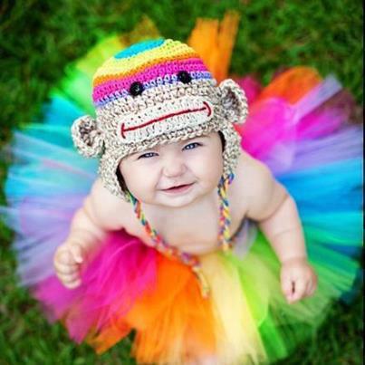 TUTU sukýnka -  duhová