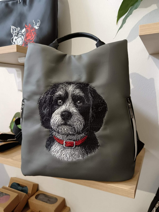 Vyšívaný batoh Safe - Havajský psík