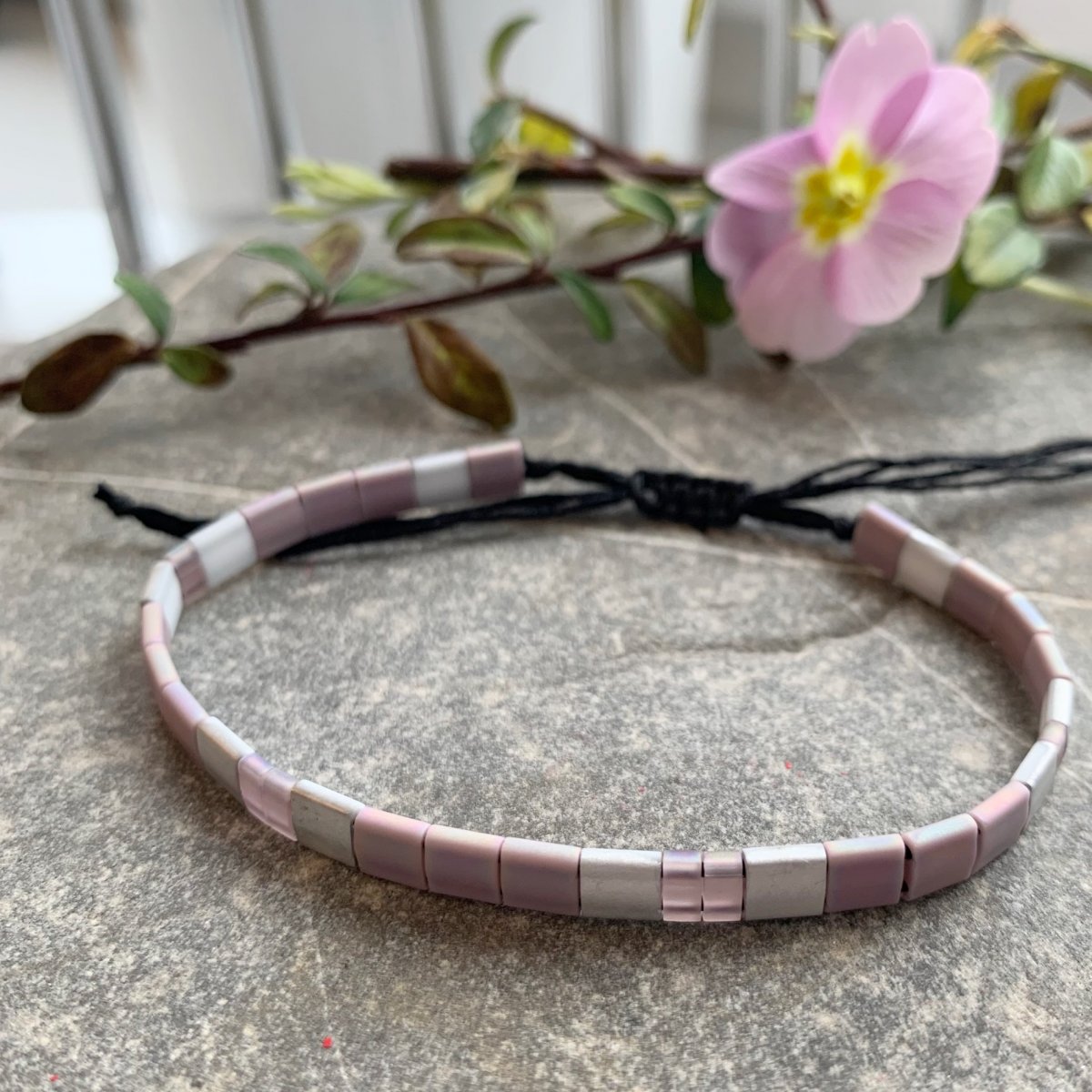 Miyuki Tila náramek č. 42