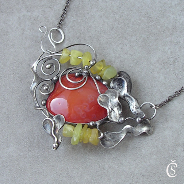 Cítím jarní vánek - Karneol, Jadeit