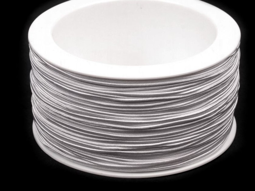 Kulatá pruženka 1,2mm (5m) - bílá