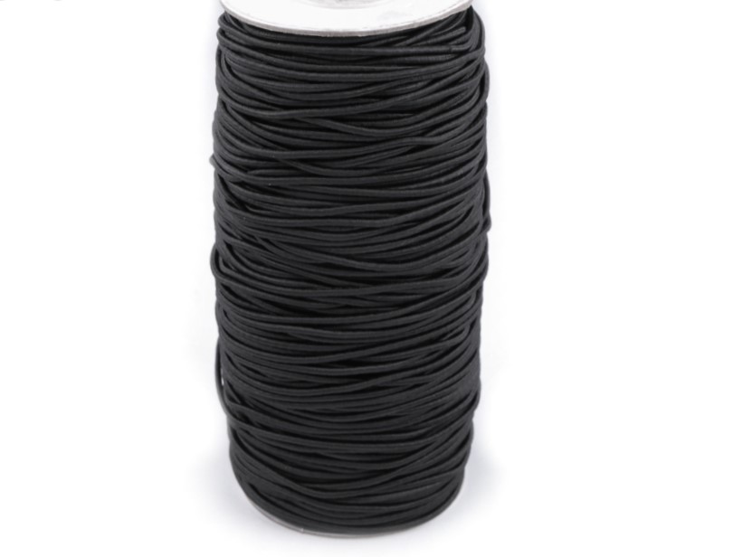 Pruženka 3mm (3,80 m) - černá