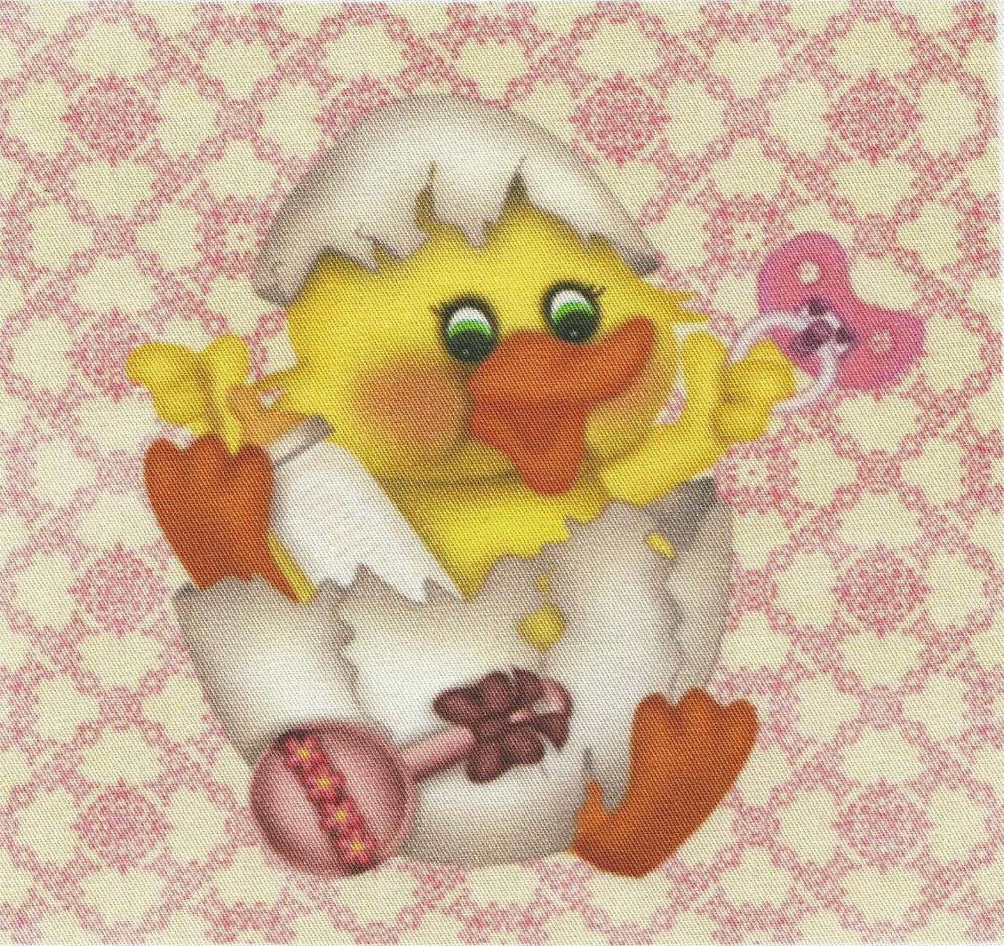 BAVLNĚNÝ PANEL -   13,5 X 14 cm DM49