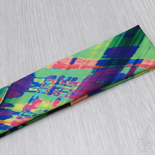 Barevná elastická čelenka 