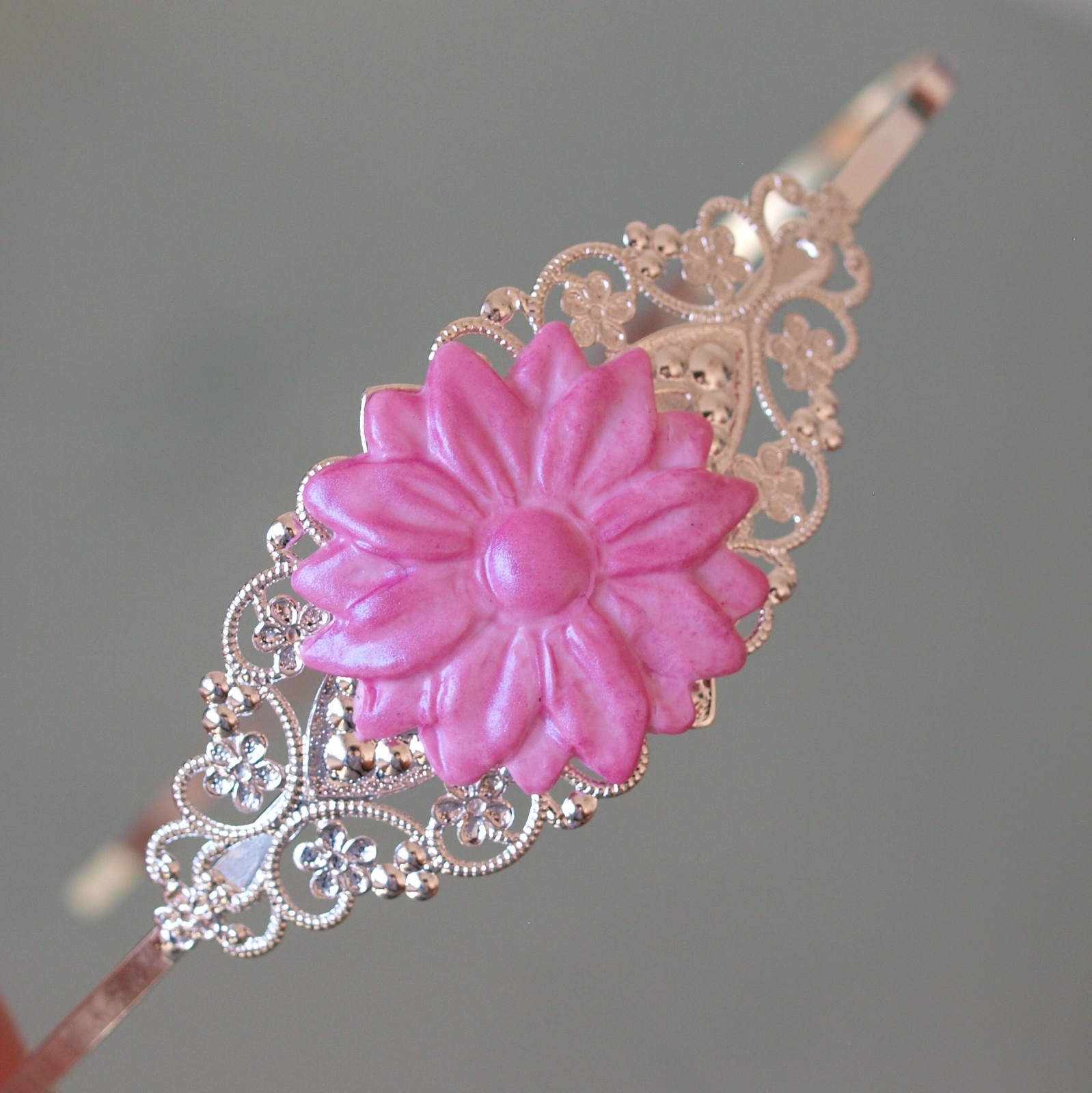 Čelenka - Růžová kopretina