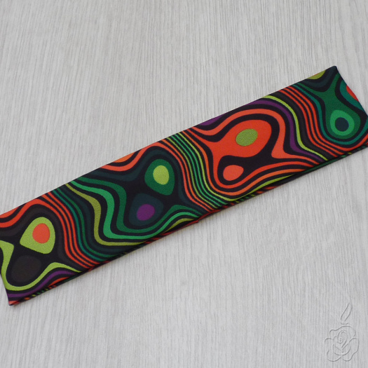 Dětská elastická čelenka - vzorovaná