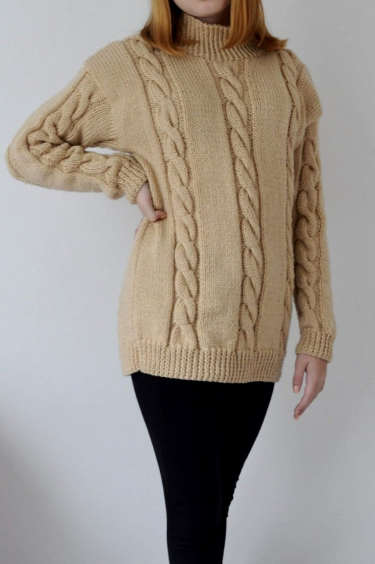 dámský pletený svetr