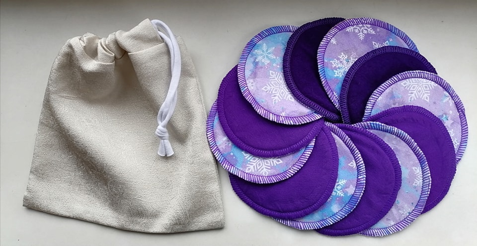 Sada odličovacích tampónků / kojících vložek