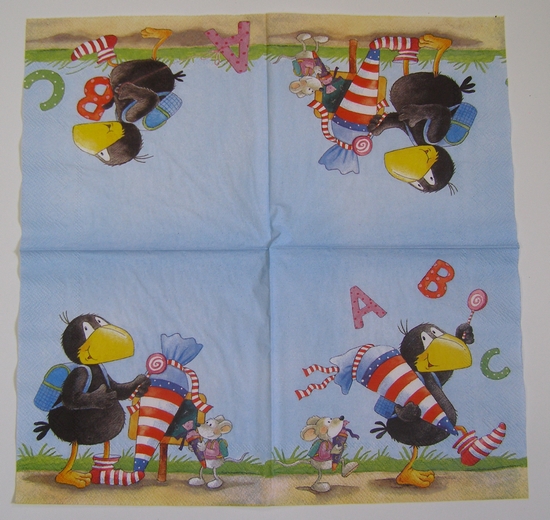 Ubrousek pro tvoření - 33 x 33 cm - D49