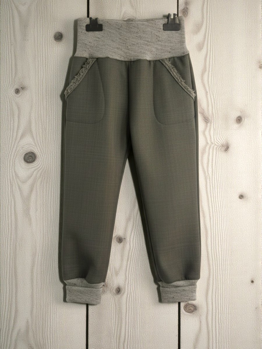 Dětské softshellové kalhoty beránek 122