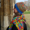 Čepice - rainbow color