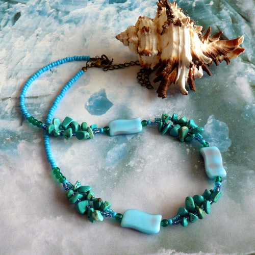 Náhrdelník - Dary moře