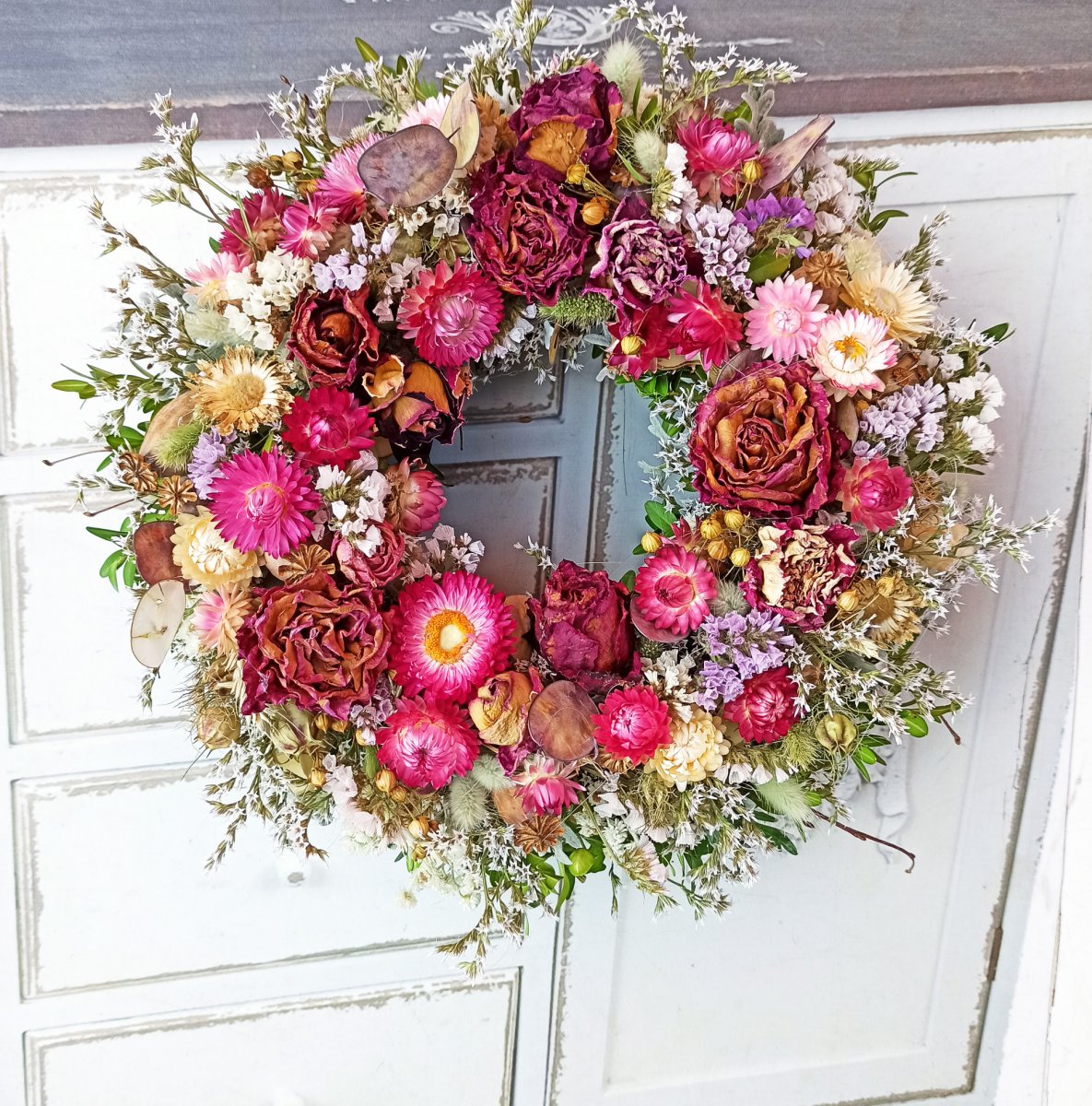 Růže, přírodní věneček