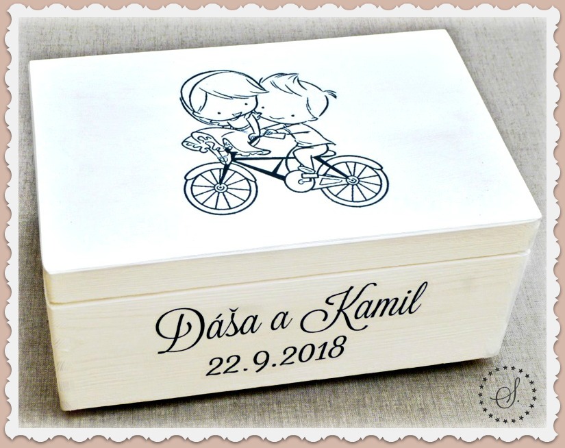 svatební truhla na přáníčka , fotky a jiné potřebné věcičky