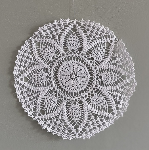 Háčkovaná mandala