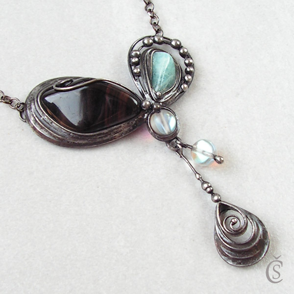 Hořká s mátou - směs minerálů