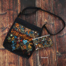 Taška crossbody - Bublinky oranžové