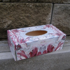 Krabice na kapesníky - Tulipány