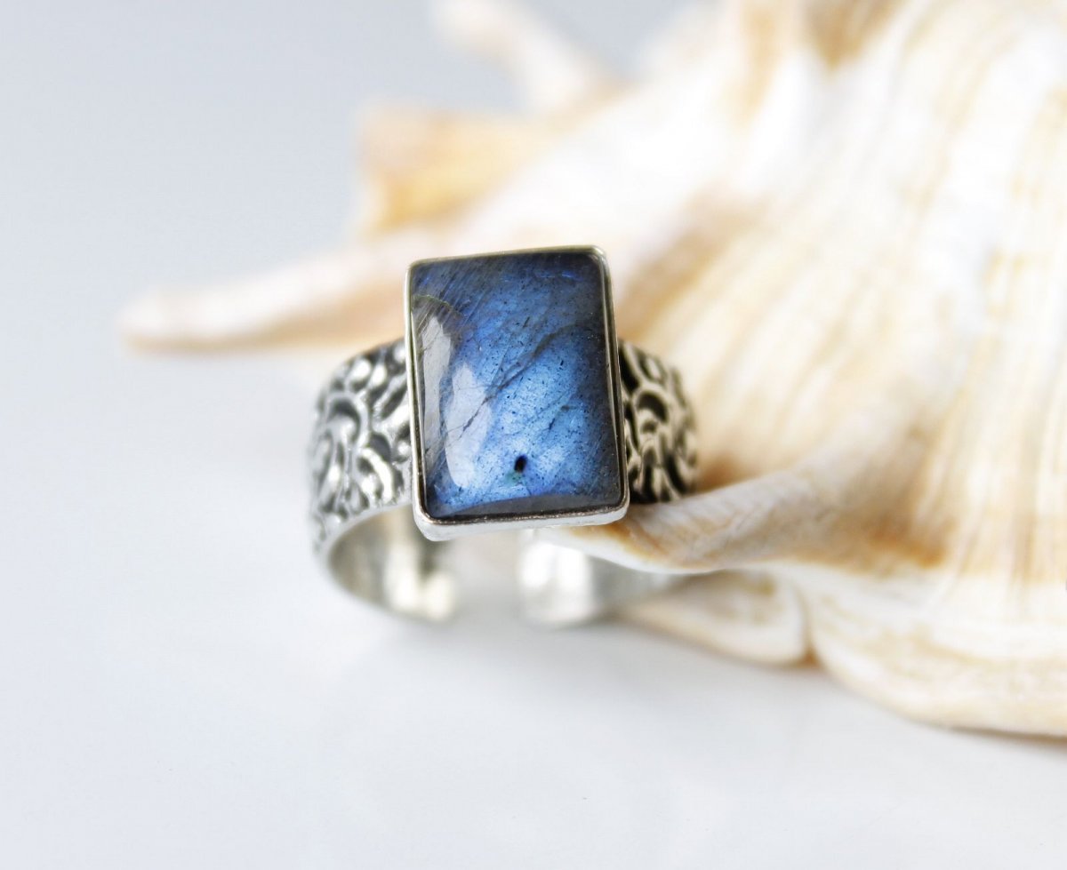 prsten KLEOPATRA  .. labradorit