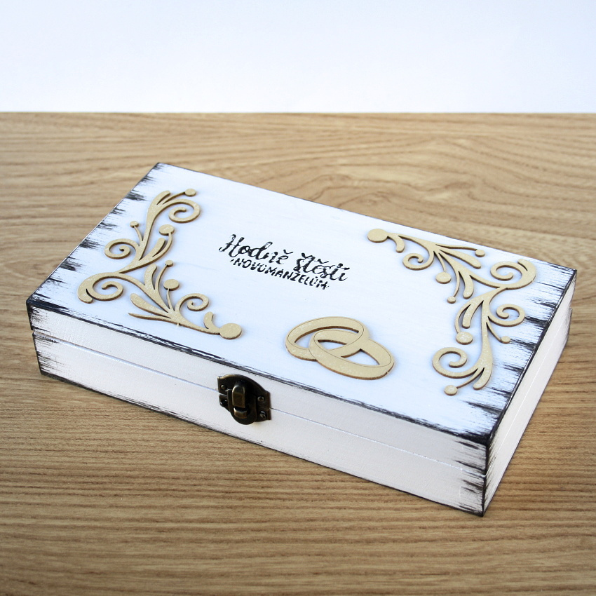 Svatební krabička na peníze - ihned k odeslání