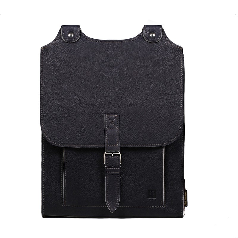 Kožený batoh tm. hnědý