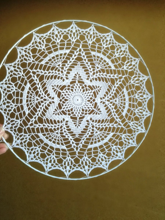 Krajka do kruhu 35 cm - bez kruhu 