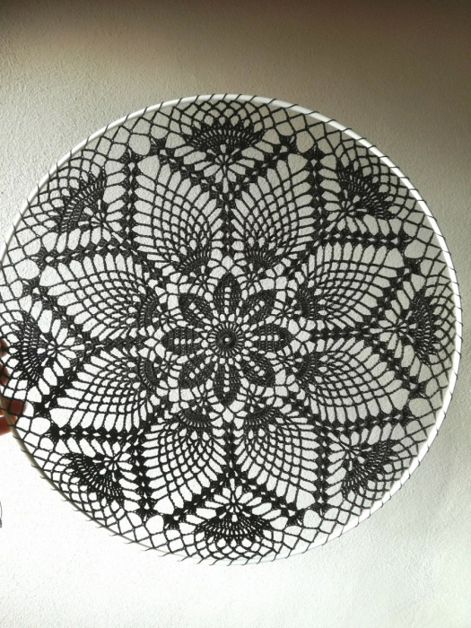 Krajka do kruhu 35 cm - bez kruhu 