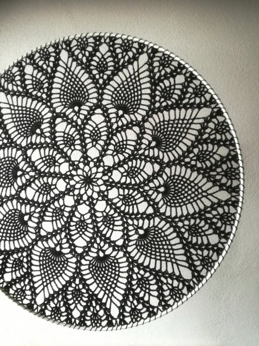 Krajka do kruhu 40 cm - bez kruhu 