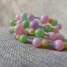Náramek pastel duha