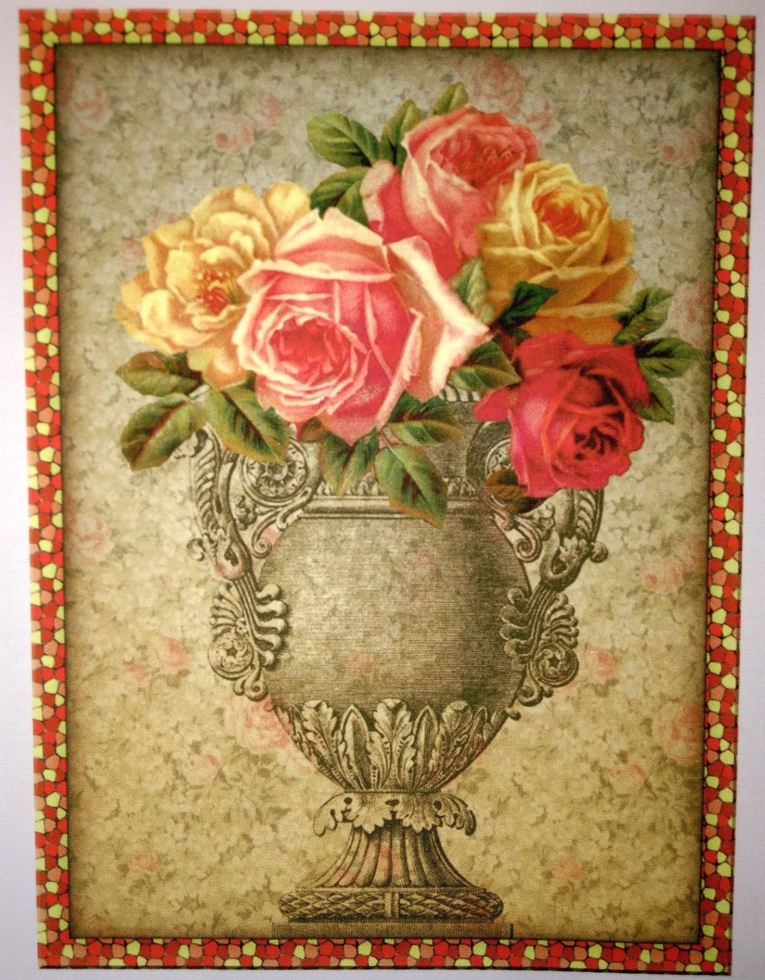 BAVLNĚNÝ PANEL  - 22 x 29 cm 4LP147