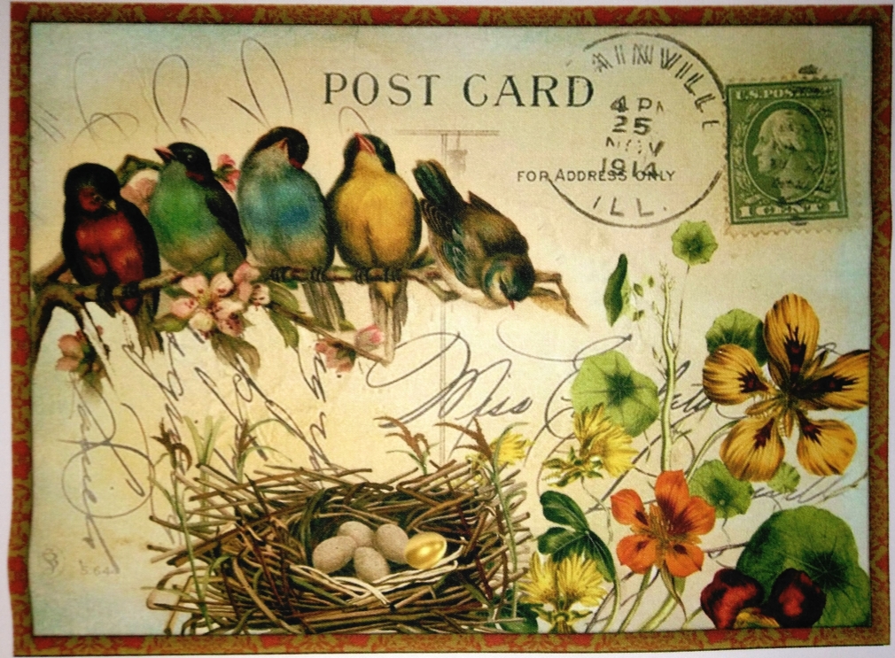 BAVLNĚNÝ PANEL  - 22 x 29 cm 4LP150