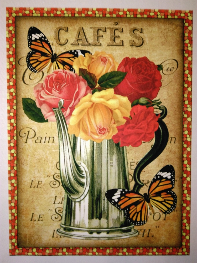 BAVLNĚNÝ PANEL  - 22 x 29 cm 4LP159