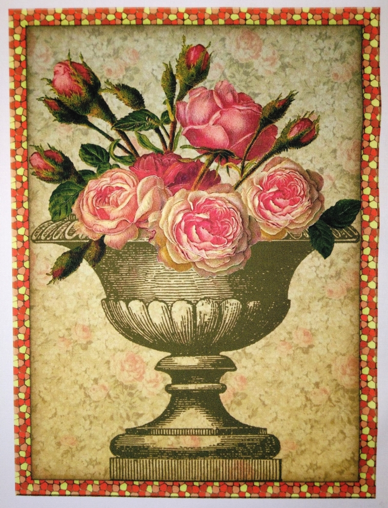 BAVLNĚNÝ PANEL  - 22 x 29 cm 4LP163