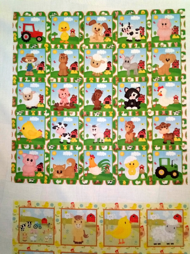 Sada panelů na pexeso 35 X 35 CM -  4NA STATKU 