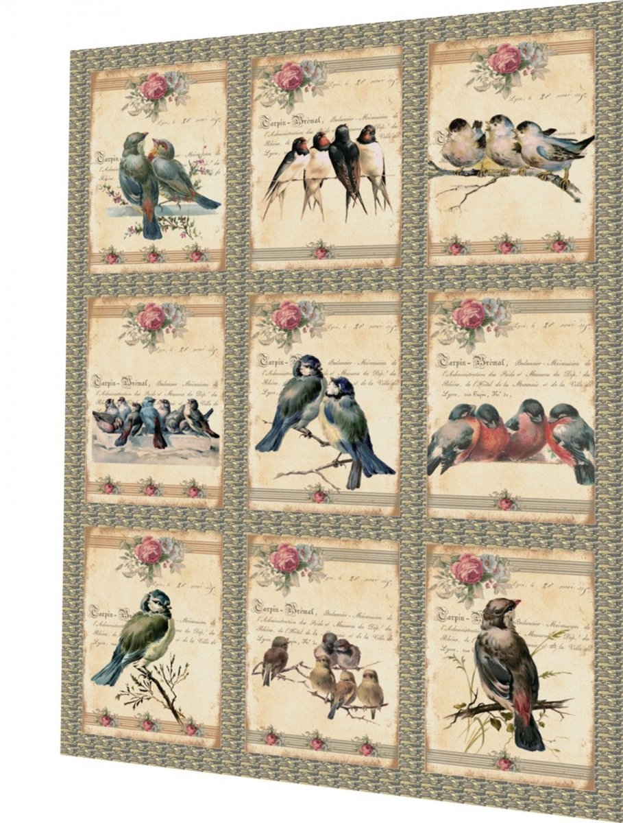 BAVLNĚNÝ PANEL - SADA 47 x 58 cm 4VNS11