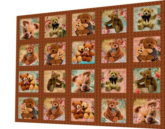 BAVLNĚNÝ PANEL - SADA 47 x 60 cm 4VNS179