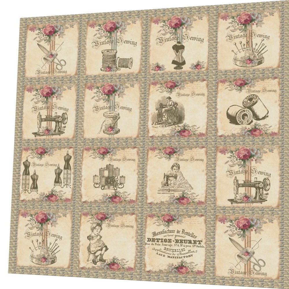 BAVLNĚNÝ PANEL - SADA 44 x 47 cm 4VNS3