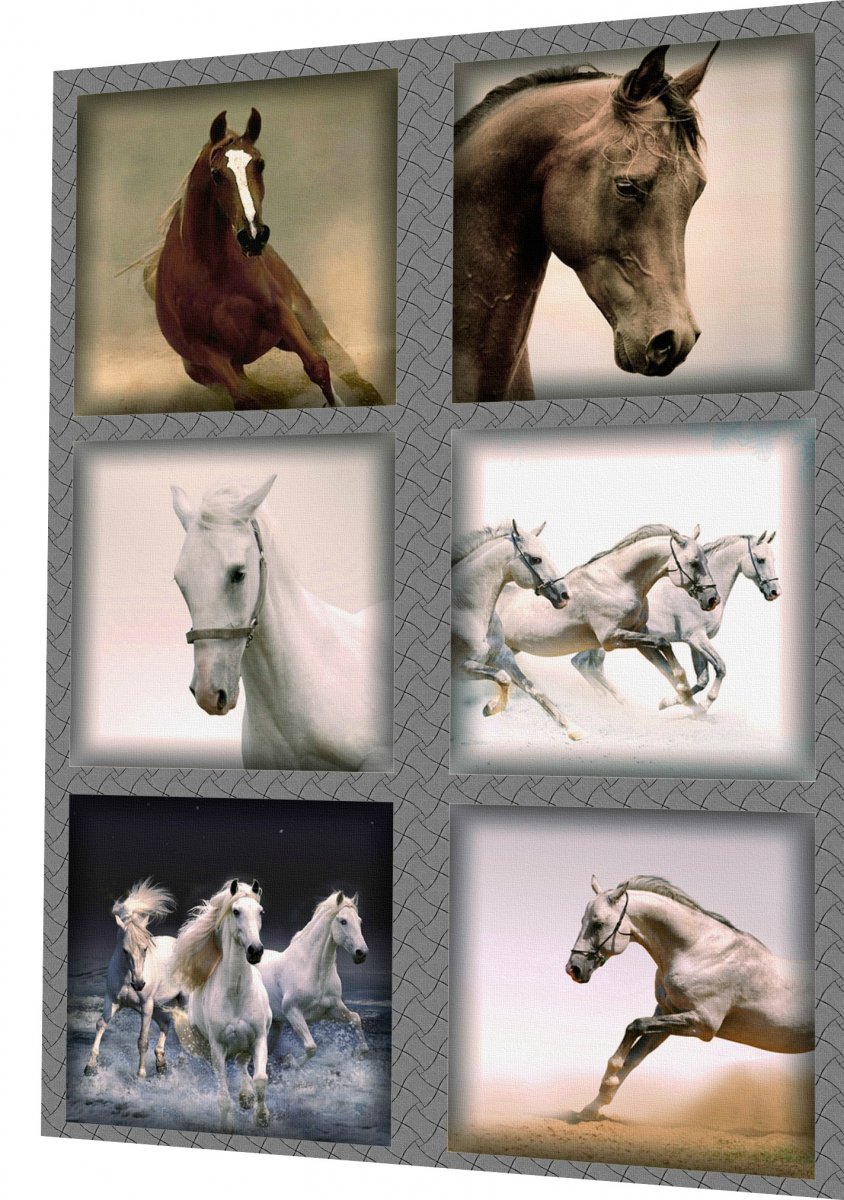 BAVLNĚNÝ PANEL - SADA 31 x 40 cm 4VNS56