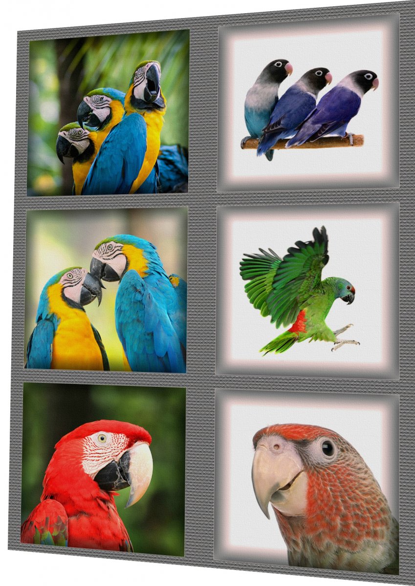 BAVLNĚNÝ PANEL - SADA 31 x 40 cm 4VNS65