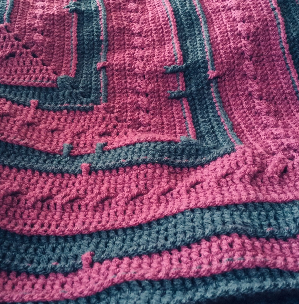 Háčkovaná deka K zachumlání