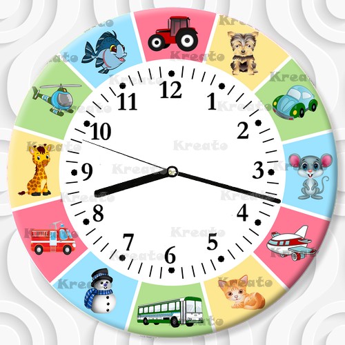 Hodiny obrázkové - na zakázku