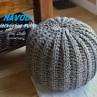 NÁVOD - HÁČKOVANÝ PODSEDÁK-PUFÍK, návod č.85